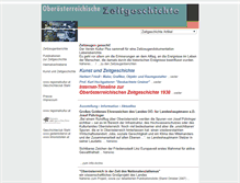 Tablet Screenshot of ooezeitgeschichte.at